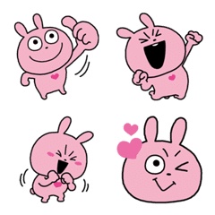 Line日本🇯🇵表情貼∣全系列∣Love Rabbit Nice Emoji!