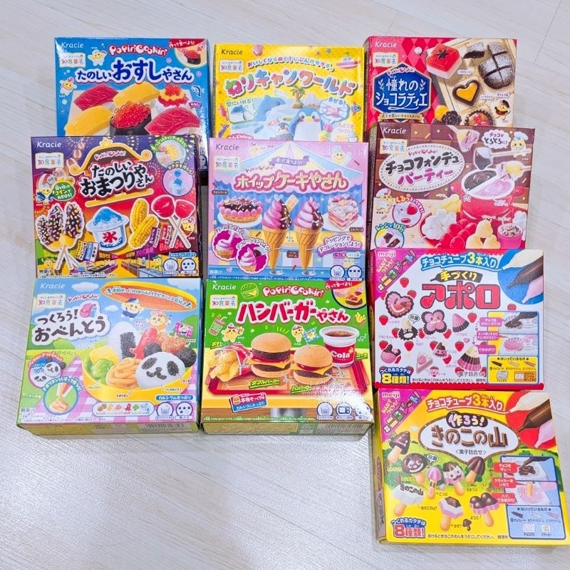 🎉新貨到🎉日本代購 日本Kracie食玩知育菓子 知育糖果 親子DIY手作食玩糖果 壽司 祭典