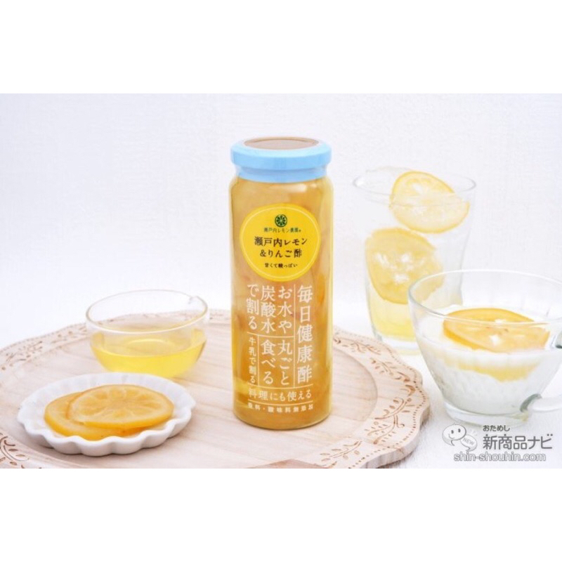 [限量預購] 日本瀨戶內檸檬農園 檸檬蘋果醋220g