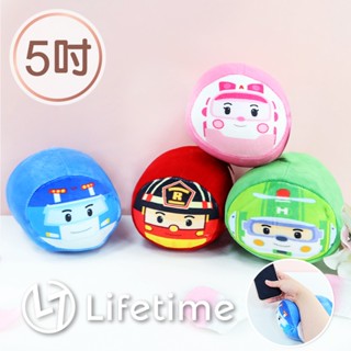 ﹝波力手腕造型枕娃娃5吋﹞正版 絨毛娃娃 玩偶 護腕墊 POLI 波力 安寶 羅伊 赫利 12cm〖一生流行館〗