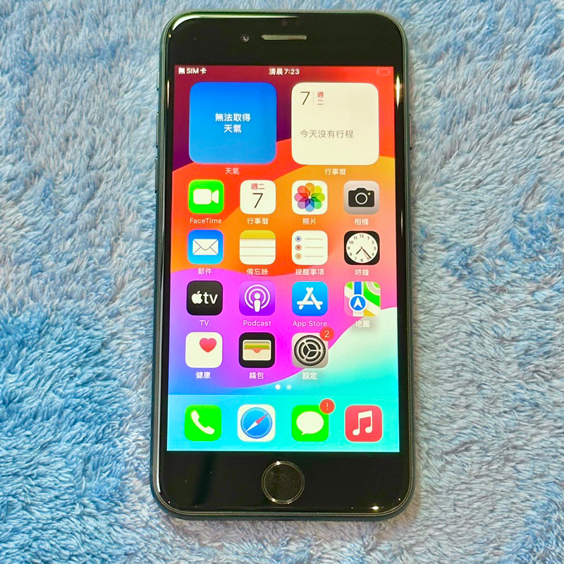 iPhone SE3 128G 黑 功能正常 二手 IphoneSE3 SE 3 4.7吋 蘋果 apple 台中