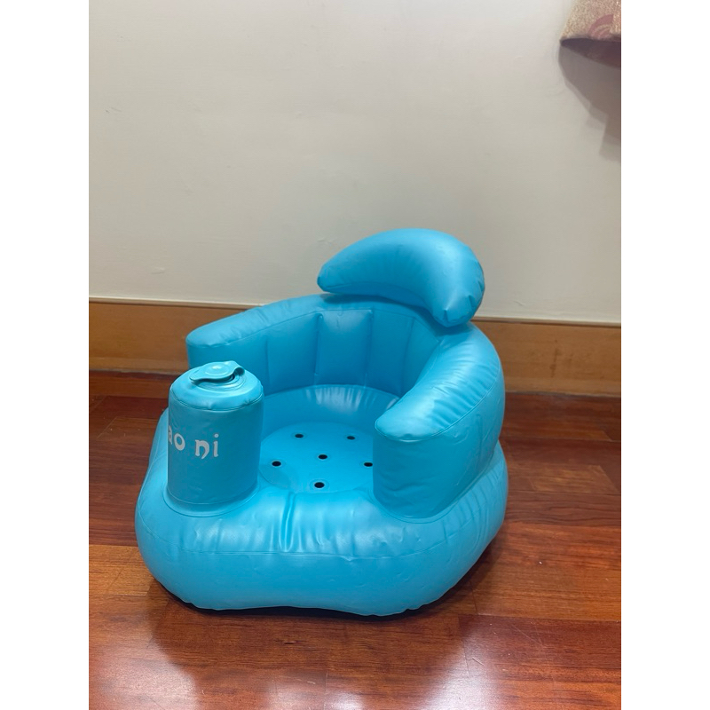 ［二手］嬰兒空氣座椅/藍色/可台南高雄面交