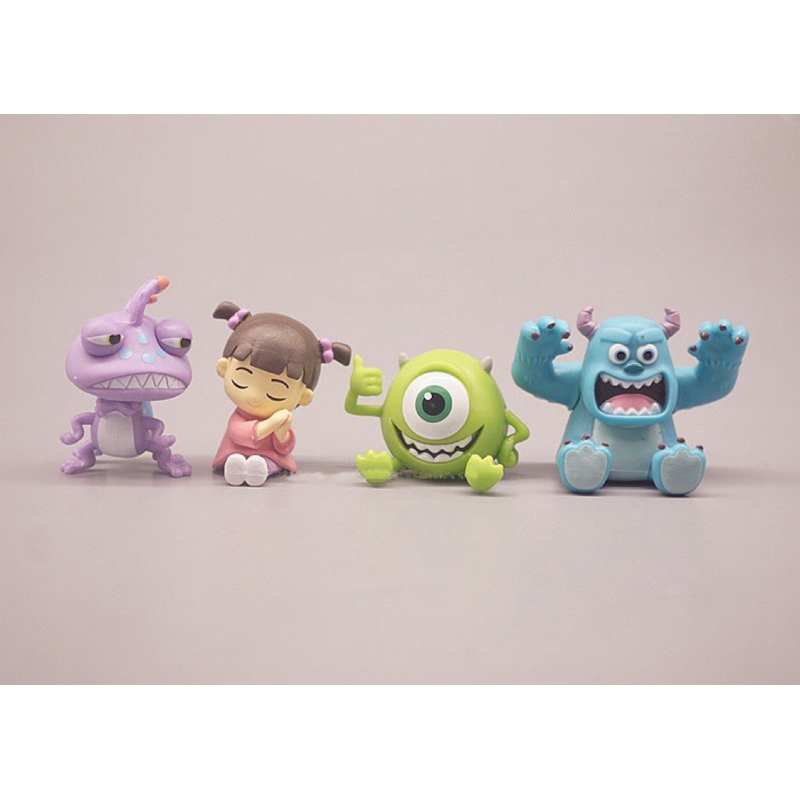 怪獸電力公司 驚嚇 毛怪 大眼仔 阿布 藍道 公仔 模型