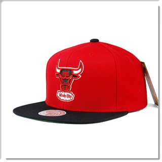 【ANGEL NEW ERA】Mitchell & Ness MN NBA 芝加哥 公牛 活力紅 雙色 棒球帽 復古