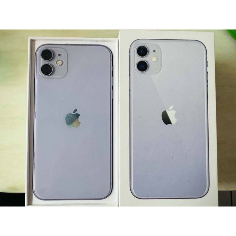 蘋果 iPhone 11 128G 紫色 女用機(二手）