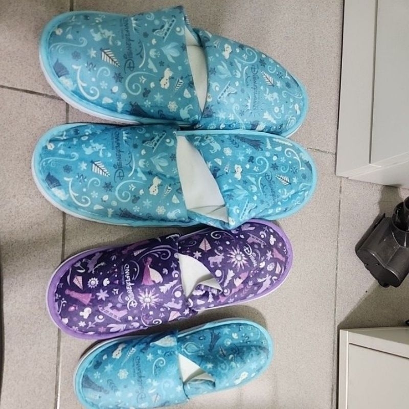 冰雪奇緣 室內拖鞋（香港迪士尼）