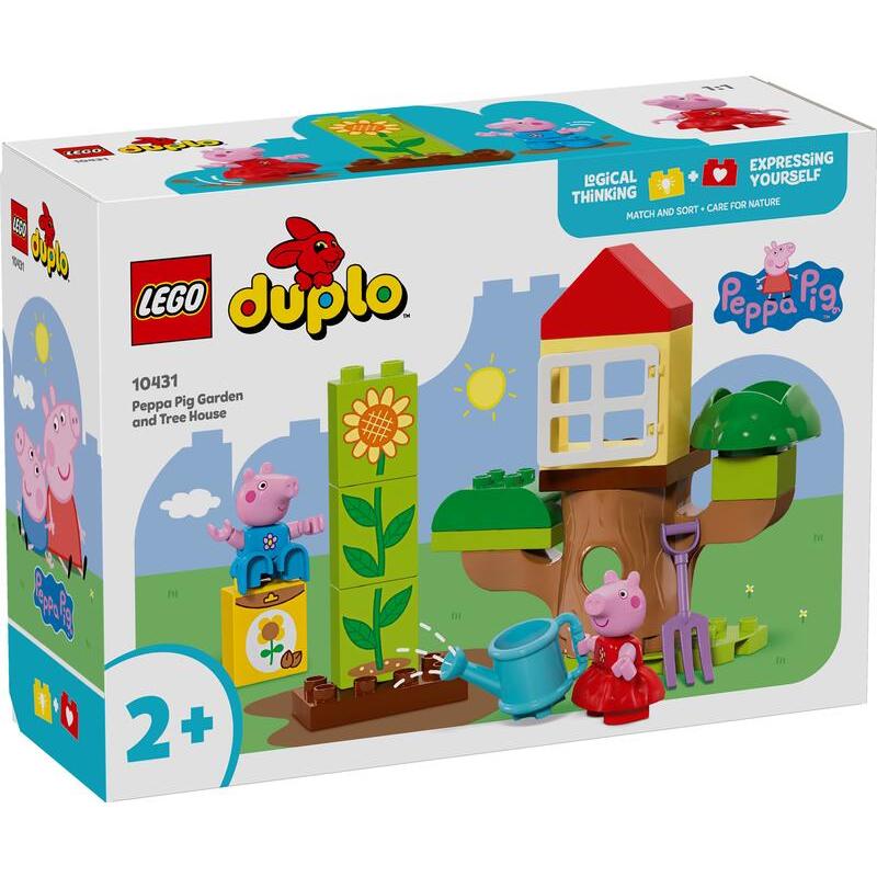 【好美玩具店】樂高 LEGO 得寶系列 10431 佩佩豬的花園與樹屋