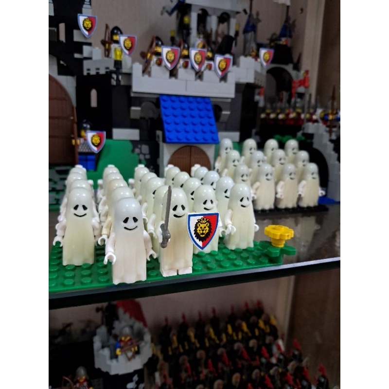 陳比爾樂高 LEGO夜光幽靈 中古城堡 絕版6090 6081
