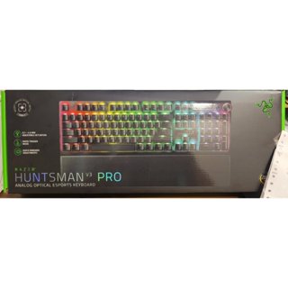 新品 公司貨 Razer雷蛇 Huntsman V3 Pro 有線機械鍵盤/多功能數位旋鈕與專用控制鍵/附手托/