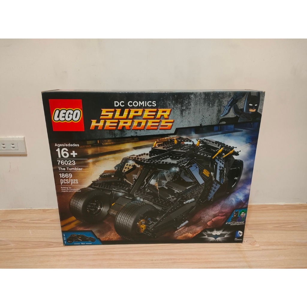 【玩樂高】LEGO 樂高 76023 The Tumbler 蝙蝠車 拆盒還原