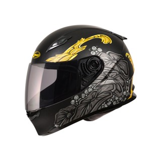 【SOL Helmets】GMAX FF-49全罩式安全帽 (亞蘿 消光黑/金) ｜ SOL安全帽官方商城