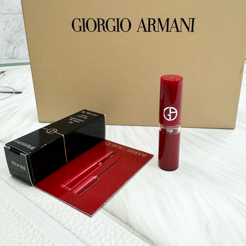 GIORGIO ARMANI 亞曼尼 奢華絲絨訂製唇萃1.5ml精巧版 *CC美妝代購*