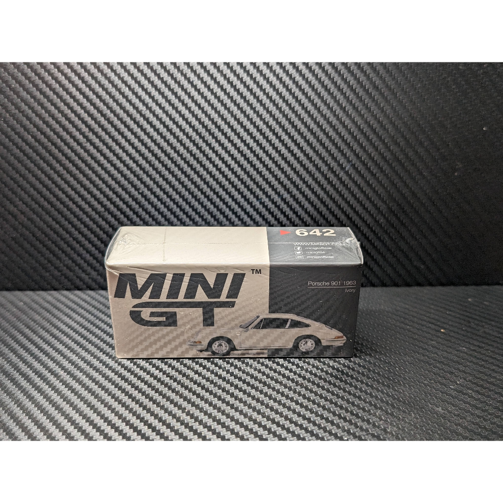 MINI GT MiniGT #642 保時捷 老蛙 Porsche 901 1963 Ivory 馬桶白