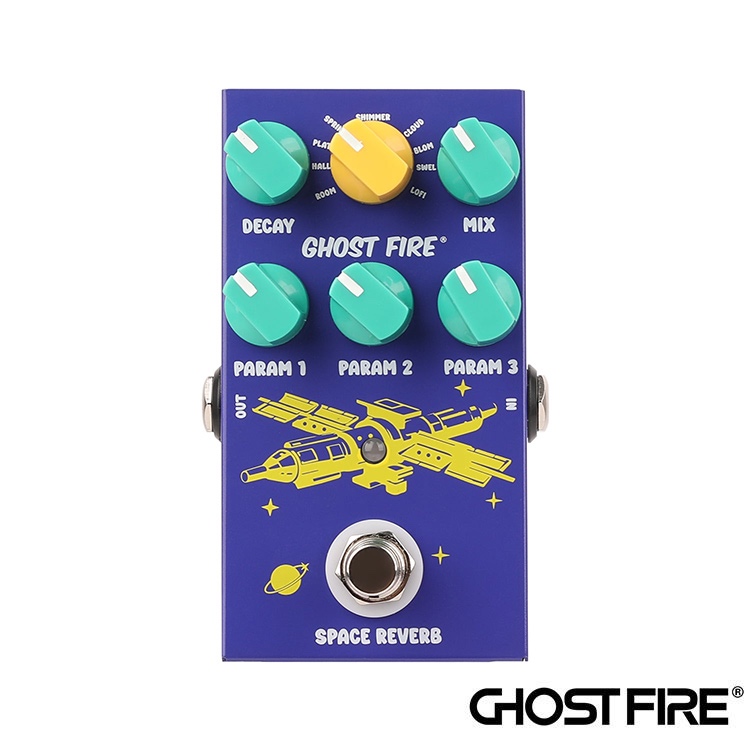 Ghost Fire Space Reverb 9合1 空間系 效果器【又昇樂器.音響】