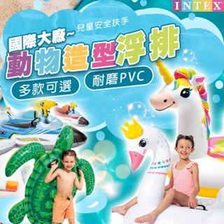【多樣浮排坐騎】浮排 INTEX 兒童浮排 兒童 游泳 造型浮排 坐騎 充氣浮排 海灘 泳池 D0402059