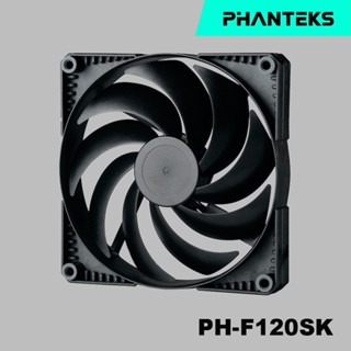 Phanteks 追風者PH-F120SK BBK PWM 1500RPM 全黑版12公分機箱散熱風扇(高風量/低噪音)