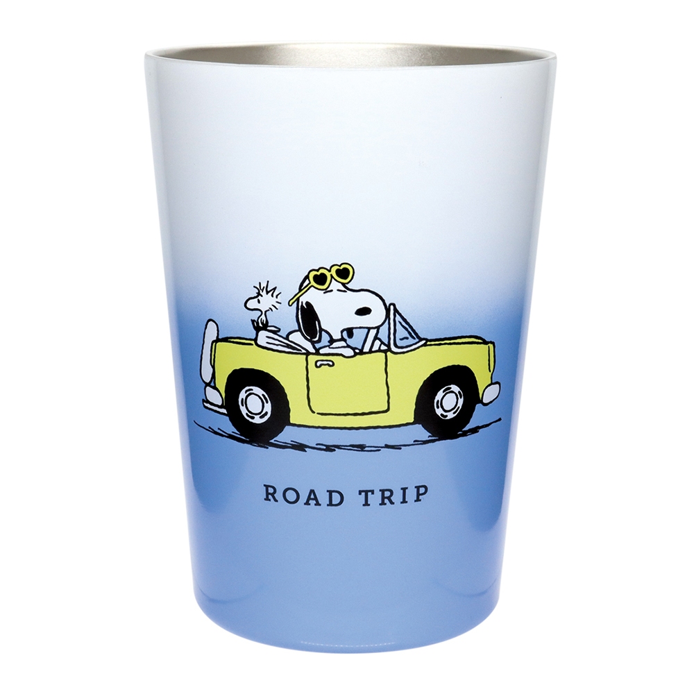 大西賢製販 Snoopy 史努比 保溫保冷不鏽鋼隨行杯 460ml 開車 OS77047