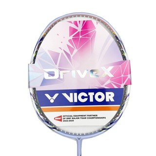 【捷豹羽排球】VICTOR DX F 羽球拍 4U 丁香紫 (A1DXFT)
