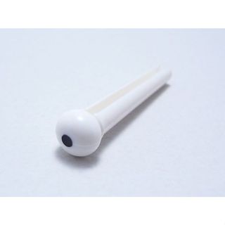 韓國 吉他零件大廠製造 吉他 民謠吉他 塑膠材質 弦栓 弦釘 插硝 插削 Bridge Pin 白色 單支【樂器零件王】