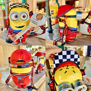 預購 北京環球影城🌍限定 賽車 修車 Minions 小小兵 bob 造型 爆米花桶 零食桶 收納桶