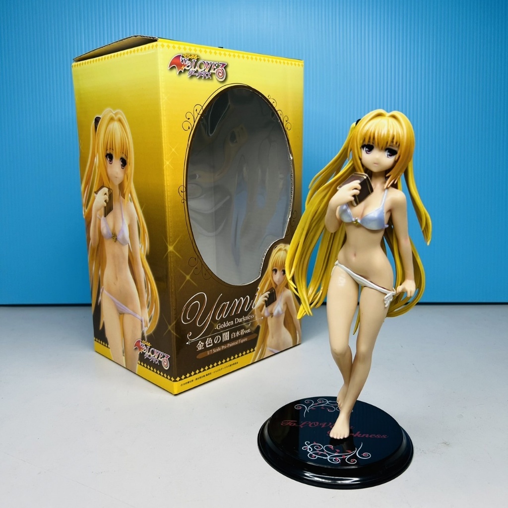 ✨台灣現貨✨ 金色之閣 出包女王 白色泳裝 擺件 公仔 景品 To LOVE 金色之暗 金色闇影 比基尼 性感