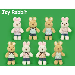 Joy Rabbit 法國兔 3吋歡樂兔花系列玩偶 絨毛娃娃 兔兔 兔子 玩偶 花系列