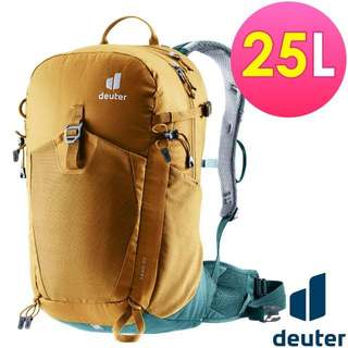 【德國 Deuter】健行登山背包 25L TRAIL/自行車背包 休閒運動背包 一日輕旅背包 杏仁咖 3440524