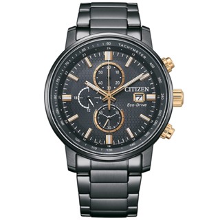 【聊聊甜甜價】CITIZEN星辰 Chronograph 韋禮安配戴款 鐵窗花設計 光動能計時腕錶 CA0846-81E