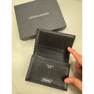 全新 Georg Jensen x Mediatek 真皮名片夾/卡片夾