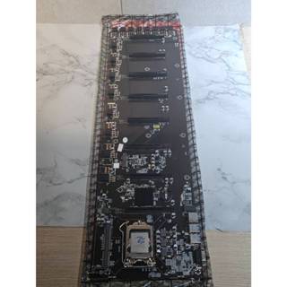 全新8卡礦機主機板 附CPU 英特爾G3420 適用DDR3記憶體 可插到30系列顯示卡