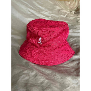 專櫃 KANGOL 變形蟲 雙面戴 漁夫帽 鐘型帽 圓頂帽 袋鼠帽 透氣帽 網美 紅色