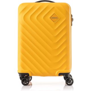 American Tourister 美國旅行者 SENNA Spinner 22吋行李箱 硬殼 登機 32升 黃/銀色