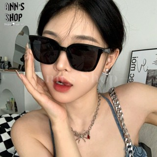 🍒Ann’s Shop🍒六月新款—高階感韓系百搭不挑臉方框墨鏡 抗UV 小紅書 ins 眼鏡 太陽眼鏡 時尚 配件 情侶