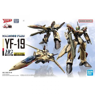 BANDAI 1/100 HG 超時空要塞 MACROSS PLUS YF-19 王者之劍 組裝模型 東海模型