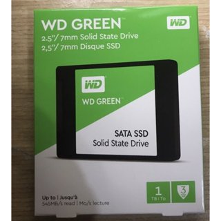 WD 威騰 SSD 1TB 2.5吋固態硬碟(全新盒裝綠標)