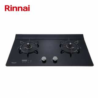 Rinnai 林內 RB-A2660G(B)檯面式緻溫二口爐-NG1/LPG(限北北基地區購買)