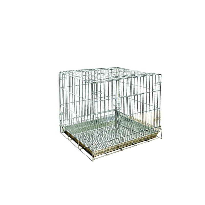 ［二手良品］台灣製 2.5尺*2尺耐用款白鐵狗籠不銹鋼管狗籠(適合中型犬小型犬)