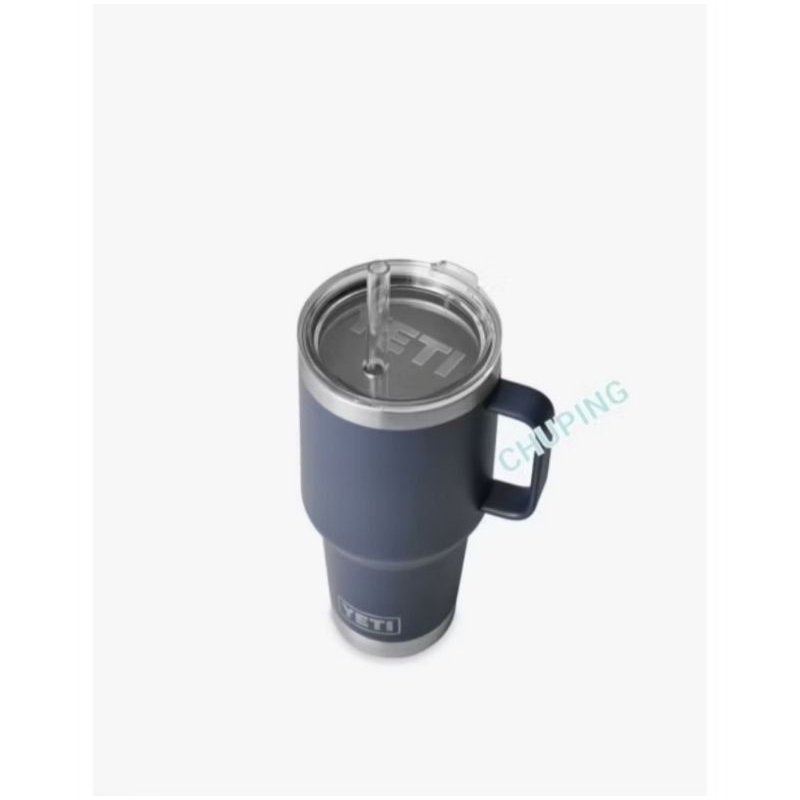 《歐美代購》現貨  YETI  Rambler 35盎司不銹鋼帶蓋吸管杯1L