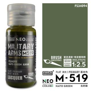 MAKDOTOY 現貨 NEO M-519 M519 modo北約綠/30ML/模型漆