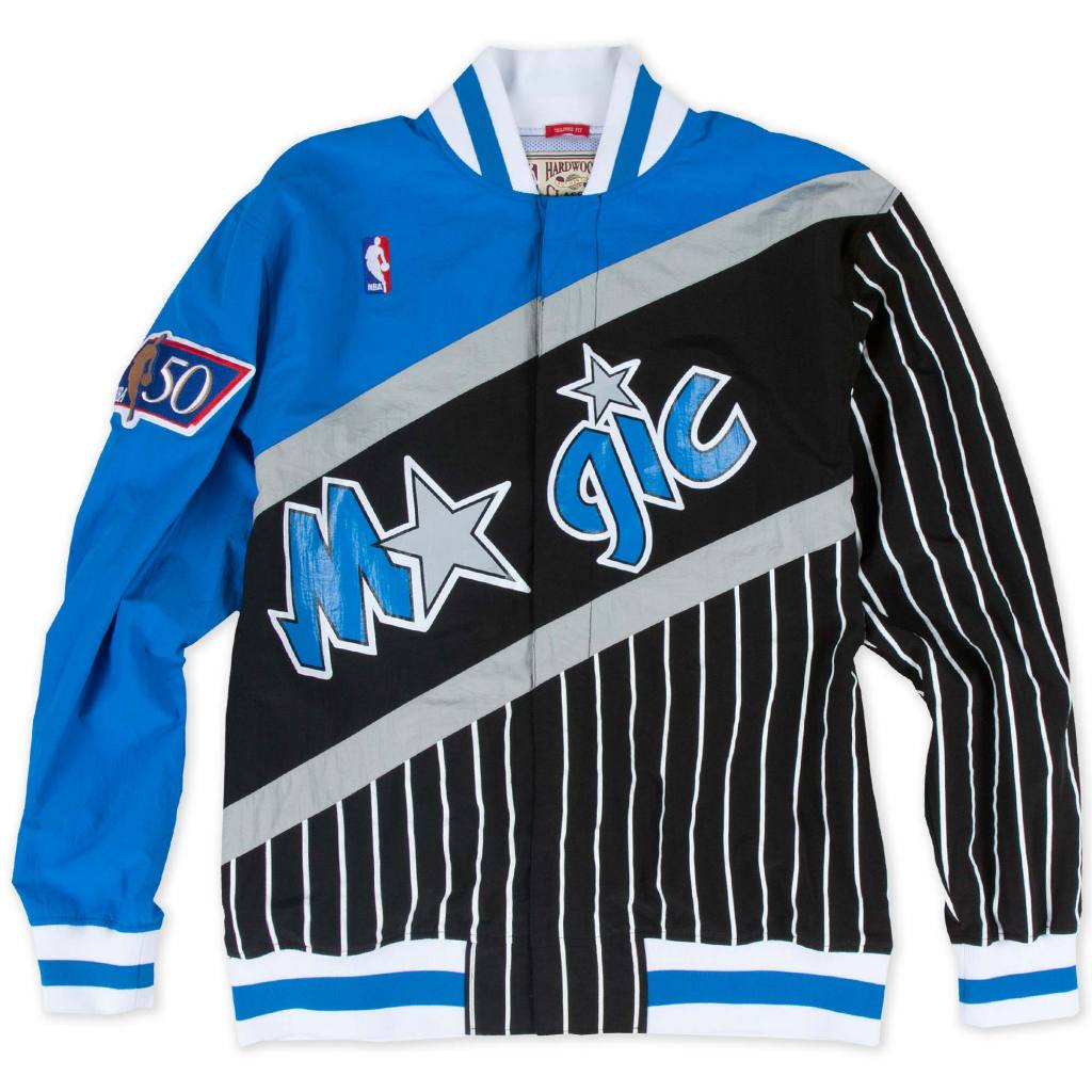 NBA Authentic Warm Up 球員版熱身外套 1996-97 魔術 藍