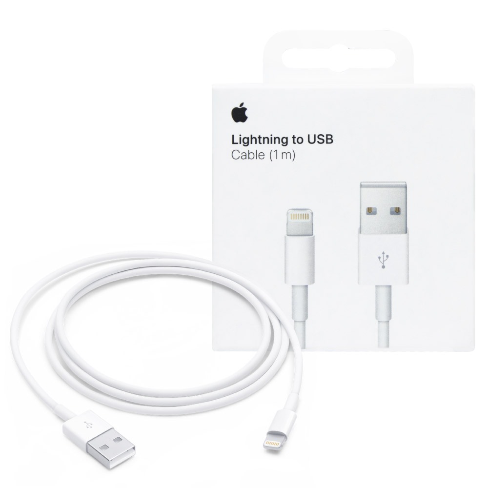Apple 蘋果原廠官方 Lightning 對 USB 連接線 - 1公尺【A1480 / 保固一年】