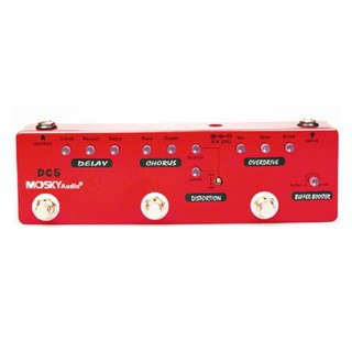Mosky Audio DC5 電吉他 綜合 效果器 delay 破音 Chorus boost