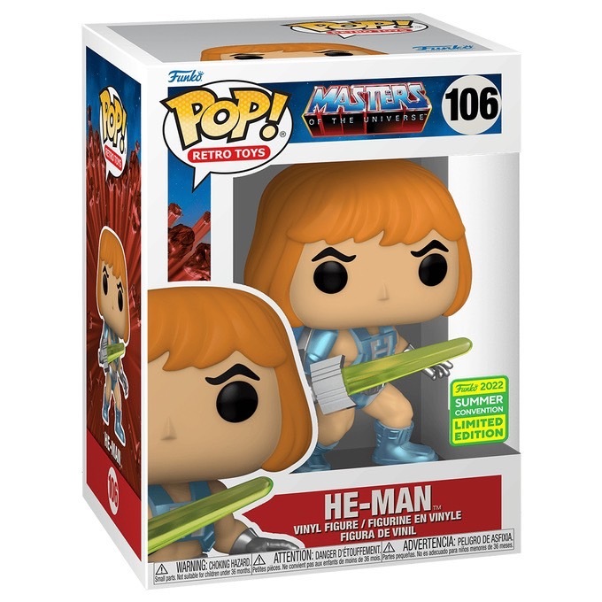 FUNKO POP 106 太空超人 亞當 2022 SDCC 限定品 SUMMER 公仔 收藏
