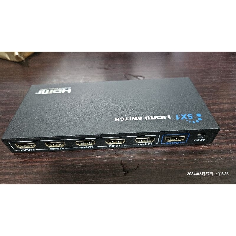 Digisun 5切1 Hdmi切換器 二手