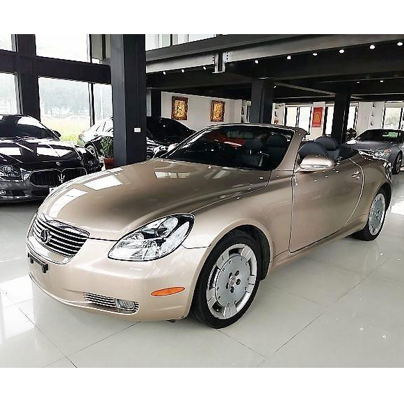 Lexus SC 430 1/18 Maisto 430 雷克薩斯 敞篷轎跑車 稀有車款 全可開 泰國製造 品項如圖