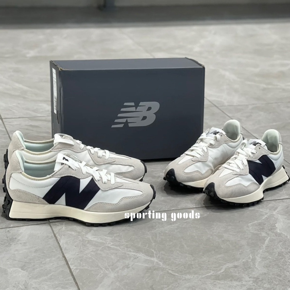 S.G 熱賣款 NEW BALANCE 327大N 小白鞋 休閒鞋 男女鞋 灰白 MS327FE 灰紅 MS327FF