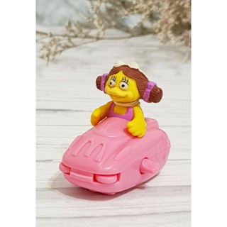 1999年麥當勞絕版玩具收藏-大鳥姐姐水上摩托車發條玩具