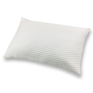 VANDINO【QQ 記憶枕】記憶枕頭（60x40cm）象牙白 柔膚布 抱枕 記憶枕 記憶棉 Q彈枕 回彈枕 臺灣製