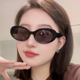 Kyo Yoshida 242602 吉田京太陽眼鏡｜潮流時尚美式窄框小臉氣質黑色全框墨鏡 女生品牌眼鏡框【幸子眼鏡】