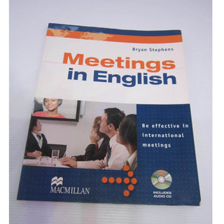 「二手書」(無光碟 ) Macmillan Meetings in English 9780230401921 英文